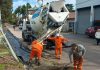 El Municipio impulsa obras de veredas en Turdera y Lamadrid