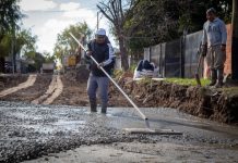 Avanza la pavimentación de 27 cuadras en Quilmes Oeste con fondos 100% municipales
