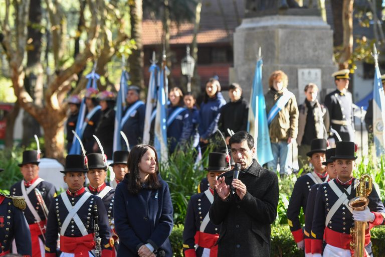 Vicente López, Capital del Himno, rindió homenaje a la canción patria en su 213° aniversario