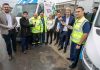 Se presentó una nueva flota de máquinas, camiones y ambulancias en Almirante Brown