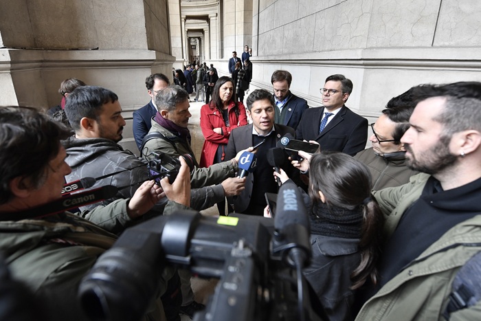 Kicillof participó de una nueva audiencia en la Corte Suprema por fondos adeudados por Nación