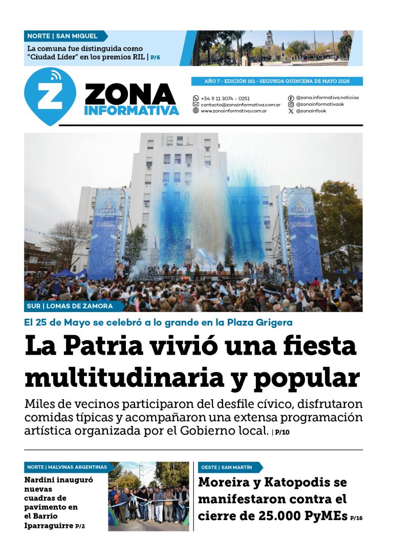 Zona Informativa 2° Quincena de Mayo