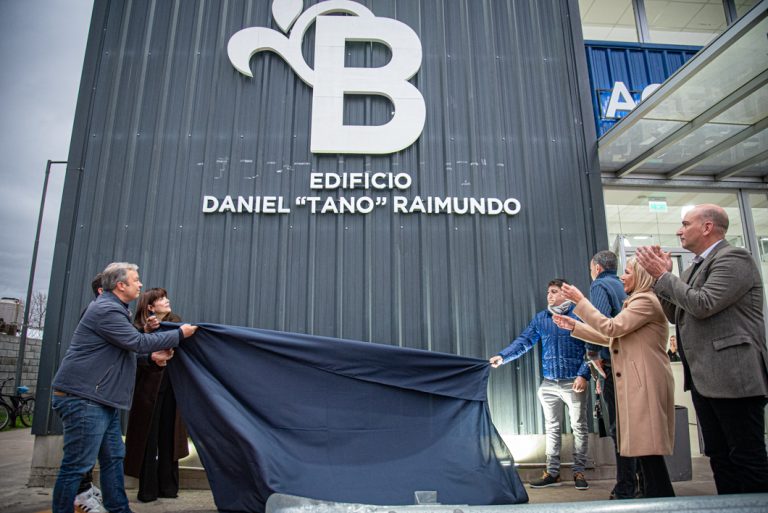 Bautizaron Daniel «Tano» Raimundo al nuevo edificio de la Agencia de Seguridad Vial