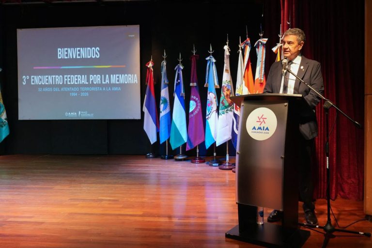 Jorge Macri, a 32 años del atentado a la AMIA: “El antisemitismo no tiene lugar en la Ciudad”