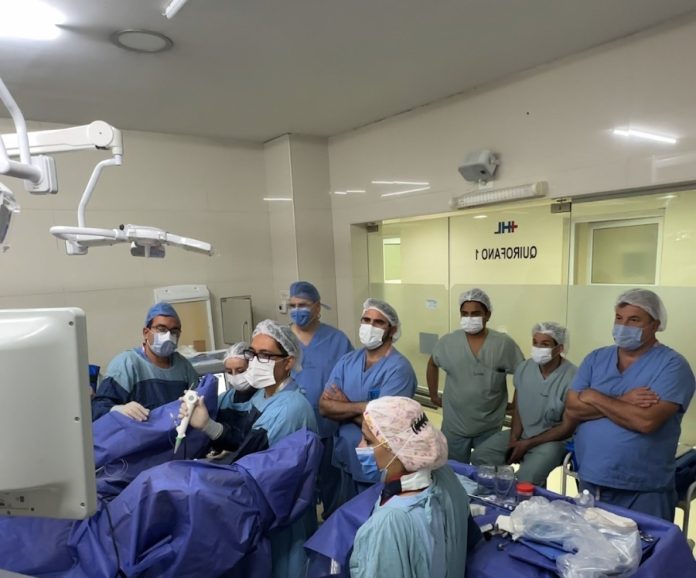 Cirugías renales con laser holmium en el Hospital Larcade