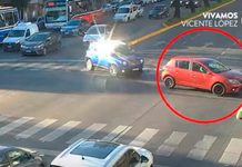 Un delincuente circulaba en un auto con pedido de captura y fue detectado por el Muro Digital