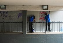 El Municipio puso en valor el paso bajo nivel de Longchamps