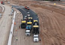 Cómo es la tecnología para colocar 43 mil toneladas de asfalto en la pista del Autódromo