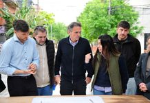 Katopodis recorrió obras de infraestructura en Morón