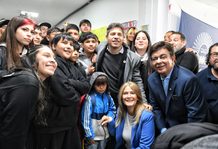 Kicillof y Magario inauguraron dos edificios educativos en La Matanza