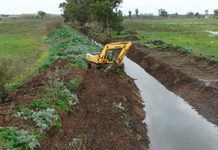 Presidente Perón refuerza los trabajos de saneamiento ante la llegada de El Niño