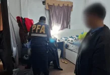 Rescataron a cuatro trabajadores explotados en un campo de Pilar y detuvieron a nueve personas